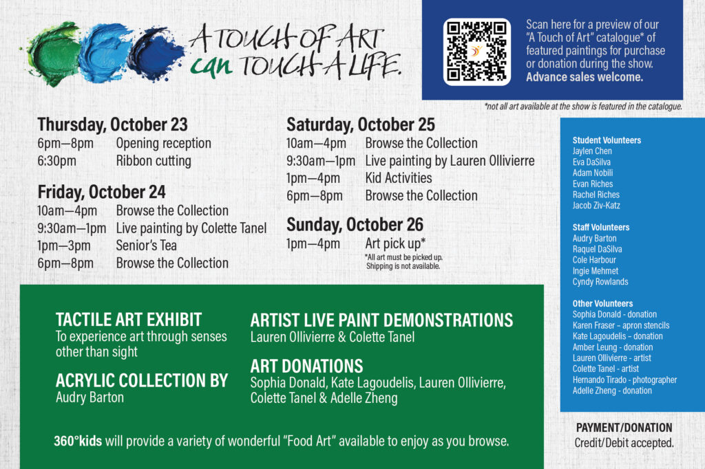 A Touch of Art Card - Side 2